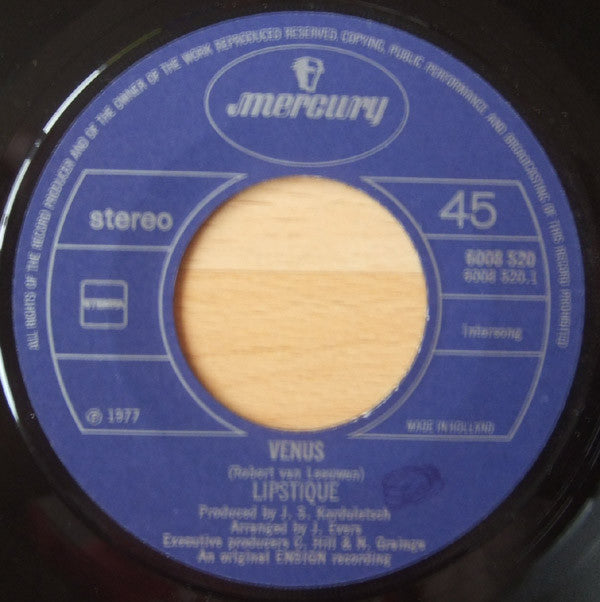 Lipstique (2) : Venus (7", Single)