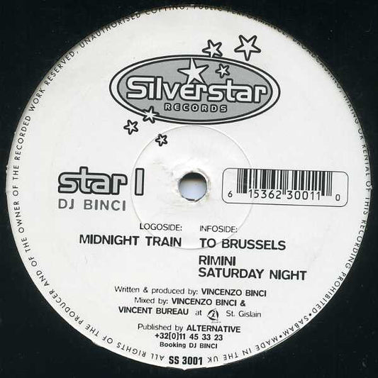 DJ Binci : Star 1 (12")