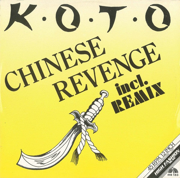 Koto : Chinese Revenge (New-Mix) (12")