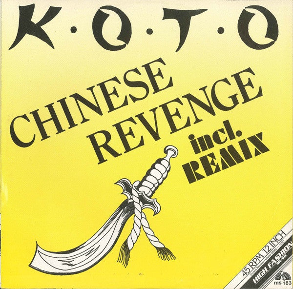 Koto : Chinese Revenge (New-Mix) (12")