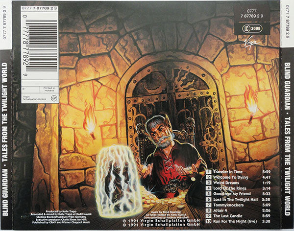 Blind Guardian : Tales From The Twilight World (CD, Album, RE)