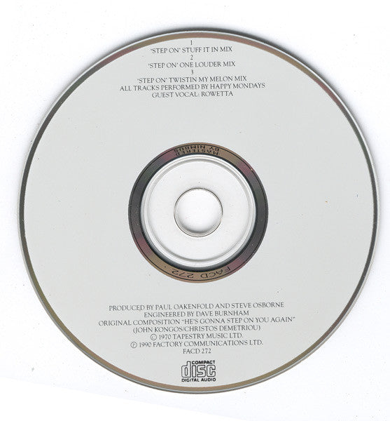 Happy Mondays : Step On (CD, Single)