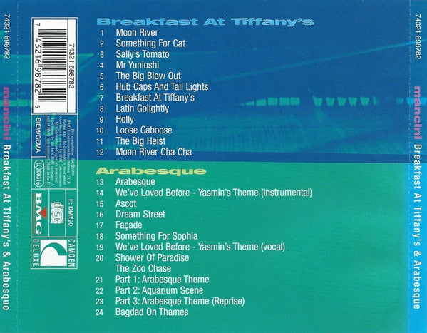 Henry Mancini : Soundtracks Collection - "Breakfast At Tiffany's" & "Arabesque" (CD, Comp)