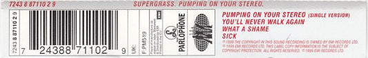 Supergrass : Pumping On Your Stereo (CD, Single)
