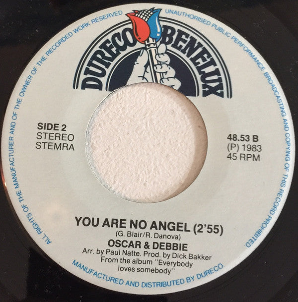 Oscar Harris & Debbie (6) : Walk Right Back (7", Single)