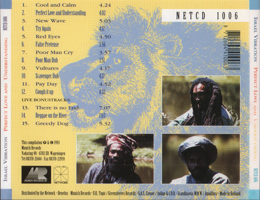 Israel Vibration : Perfect Love And Understanding (CD, Comp)