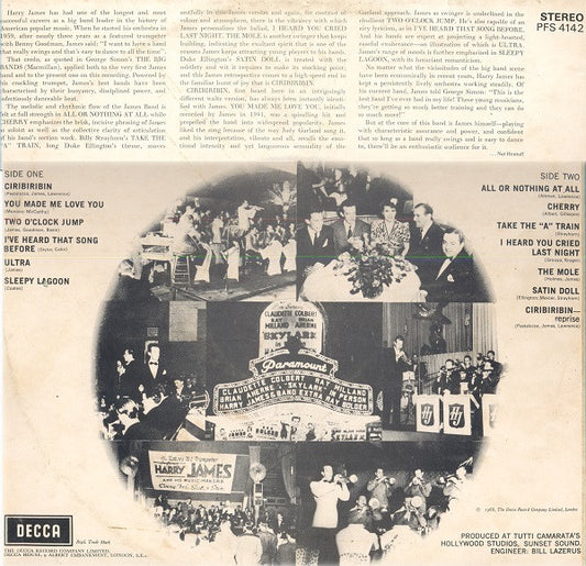 Harry James And His Orchestra : The Golden Trumpet Of Harry James (LP, Album)