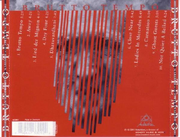 Jasper Van't Hof, Charlie Mariano With Steve Swallow : Brutto Tempo (CD, Album)