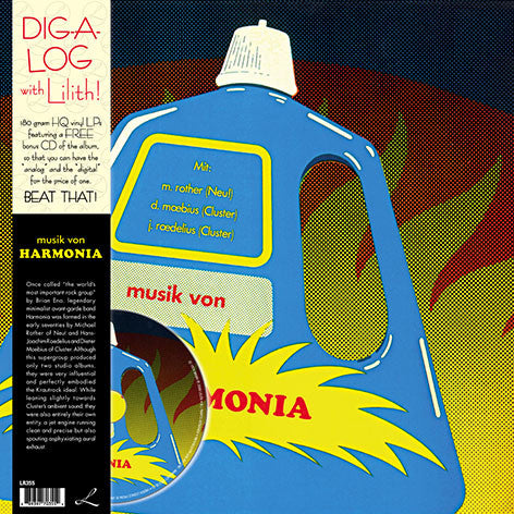 Harmonia : Musik Von Harmonia (LP, Album, RE, 180 + CD, Album, RE)