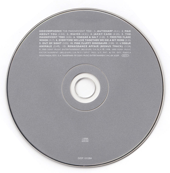 Hooverphonic : The Magnificent Tree (CD, Album)