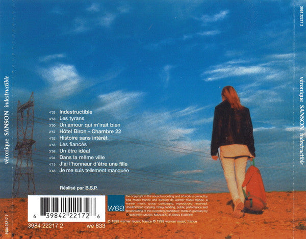 Véronique Sanson : Indestructible (CD, Album)