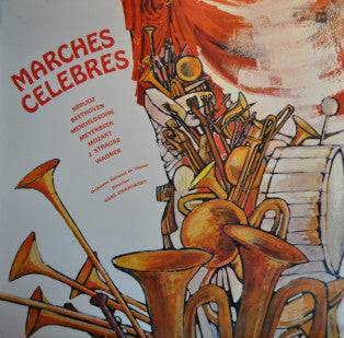 Wiener Philharmoniker : Marches Célèbres (LP)