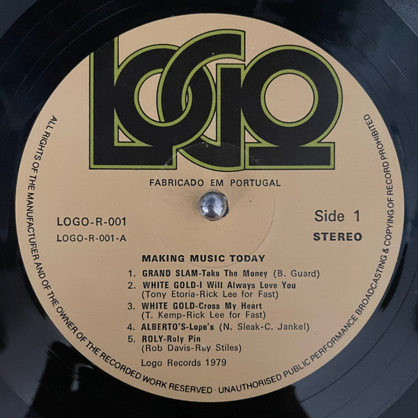 Various : Original Artists Making Music Today (LP, Comp, Promo)