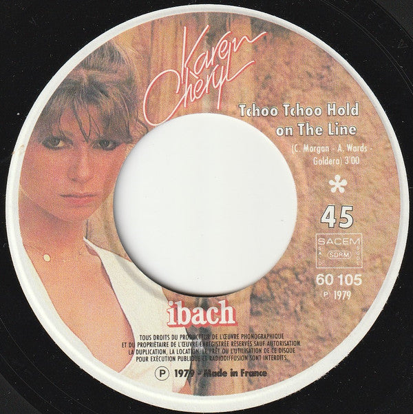 Karen Cheryl : Tchoo Tchoo  (7", Single)