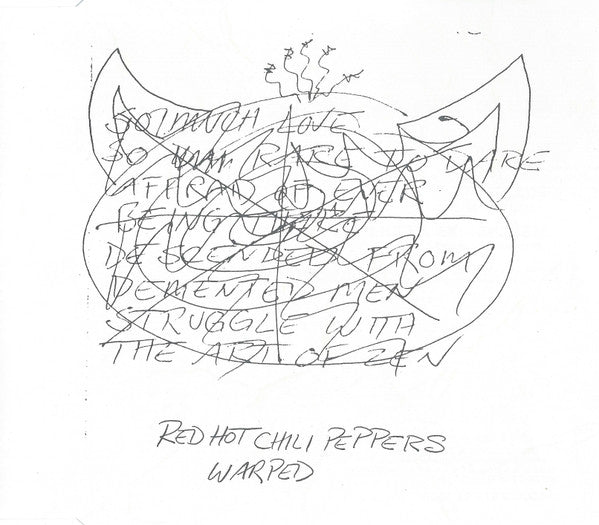 Red Hot Chili Peppers : Warped (CD, Single, WMM)