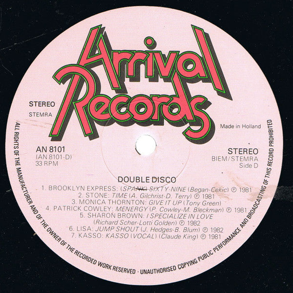 Various : Double Disco (2xLP, Comp, Gat)