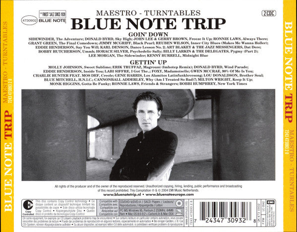 DJ Maestro : Blue Note Trip - Goin' Down / Gettin' Up (2xCD, Comp, Mixed)