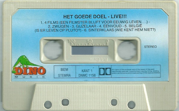 Het Goede Doel : Live!!! (Cass, Album)