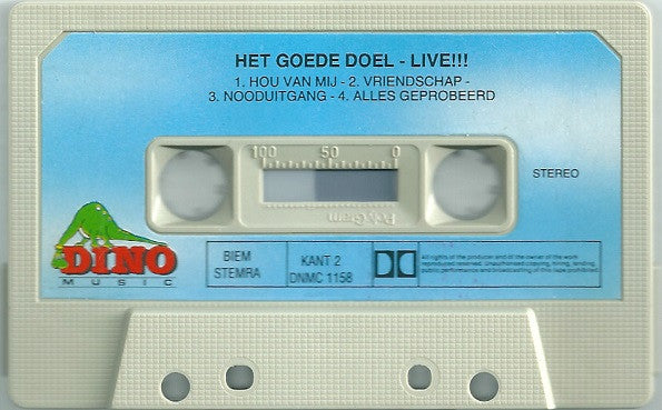 Het Goede Doel : Live!!! (Cass, Album)