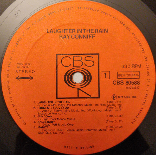Ray Conniff : Laughter In The Rain (LP)