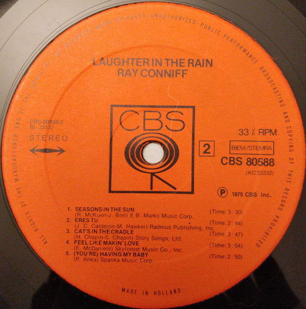 Ray Conniff : Laughter In The Rain (LP)