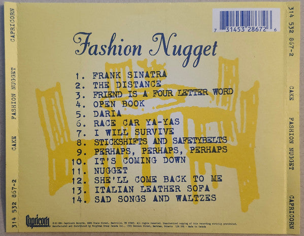 Cake : Fashion Nugget (CD, Album)