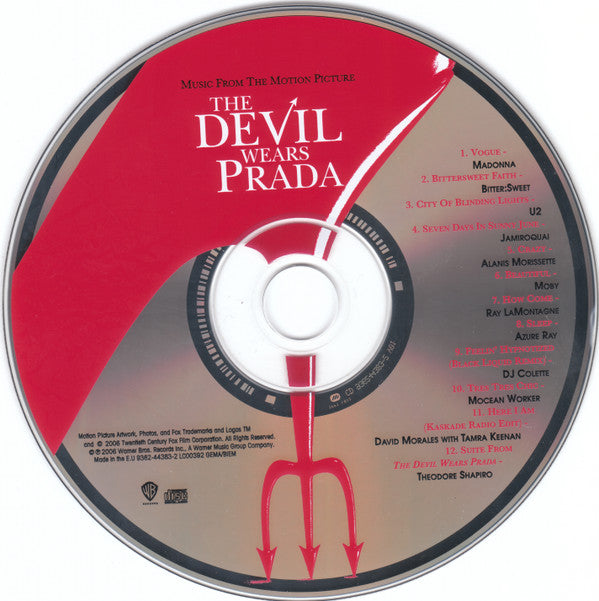 Various : Music From The Motion Picture The Devil Wears Prada (CD, Comp)
