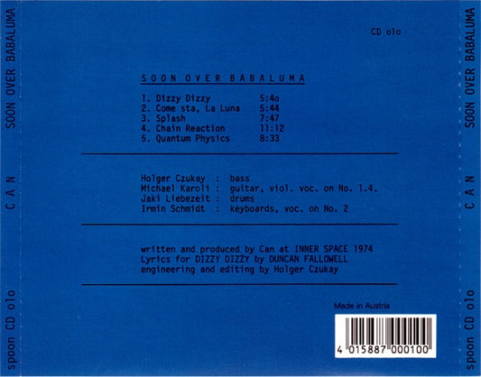Can : Soon Over Babaluma (CD, Album, RE)