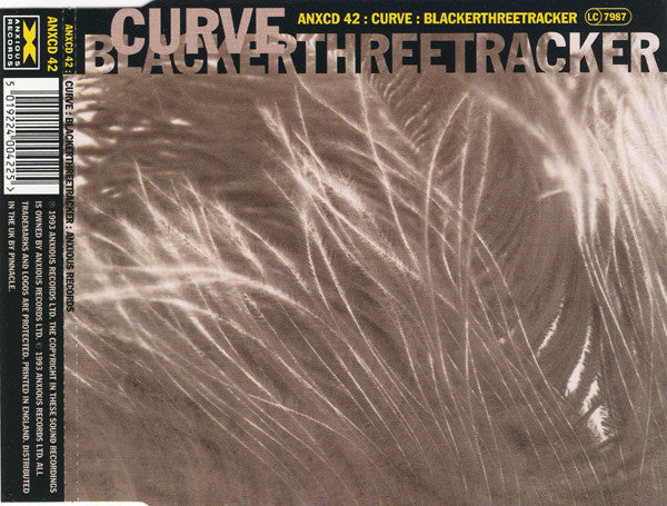 Curve : Blackerthreetracker (CD, EP)
