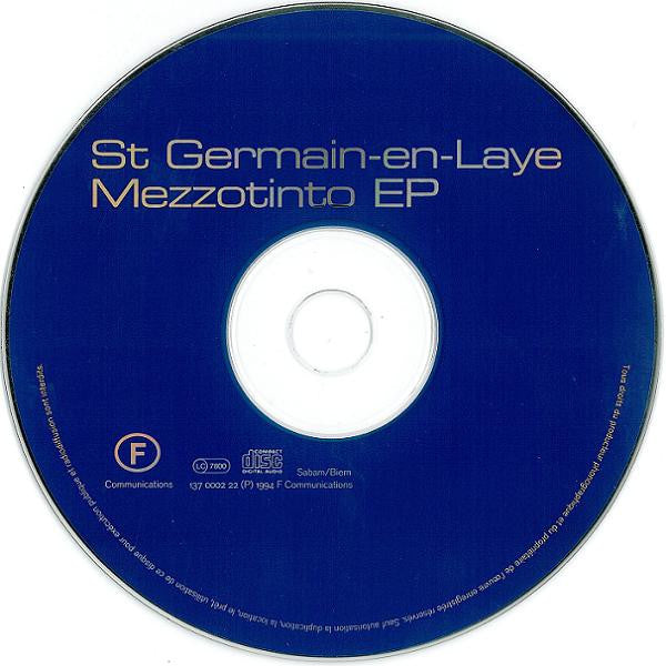 St Germain : Mezzotinto EP (CD, EP)