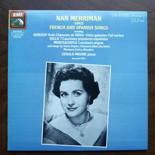 Nan Merriman : Sings French And Spanish Songs (2xLP, Comp, Mono, Gat)