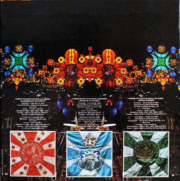 Various : Sambas-De-Enrêdo Das Escolas De Samba Do Grupo 1 - Carnaval De 1974 (LP, Album, tri)