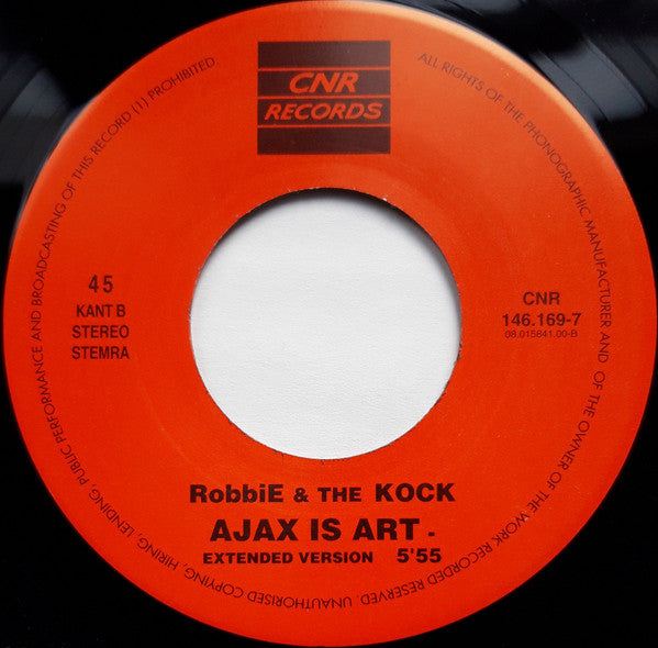 Robbie & The Kock : Ajax Is Art (7")