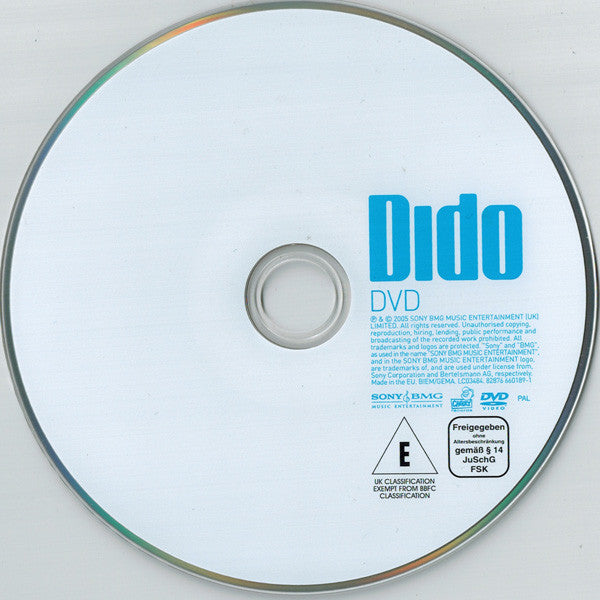 Dido : Live At Brixton Academy (DVD-V, PAL + CD, Bon)
