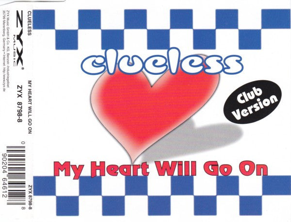 Clueless : My Heart Will Go On (CD, Maxi)