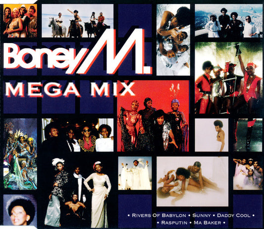 Boney M. : Mega Mix (CD, Maxi)