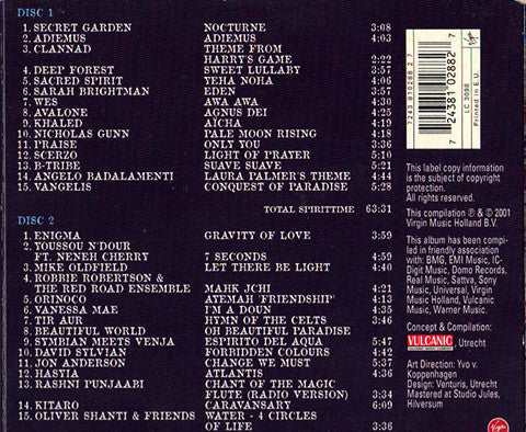 Various : Spirits Of Nature: The Best Of (2xCD, Comp)