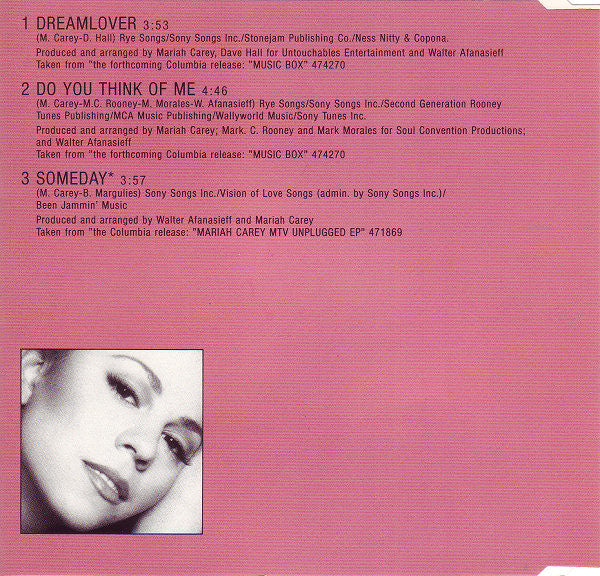 Mariah Carey : Dreamlover (CD, Maxi)