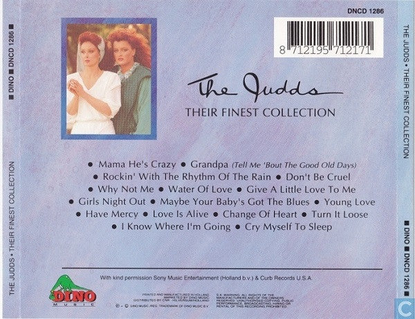 The Judds : Their Finest Collection (CD, Comp)