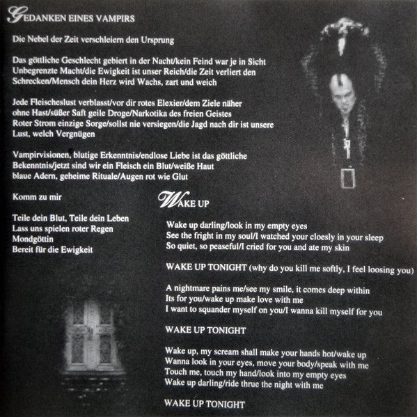 Umbra Et Imago : Gedanken Eines Vampirs (CD, Album)