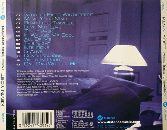 Kevin Yost : Road Less Traveled (CD, Album)