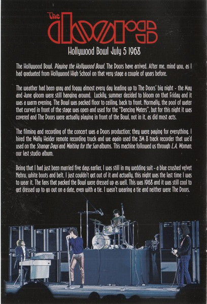 The Doors : Live At The Bowl '68 (DVD-V, NTSC)