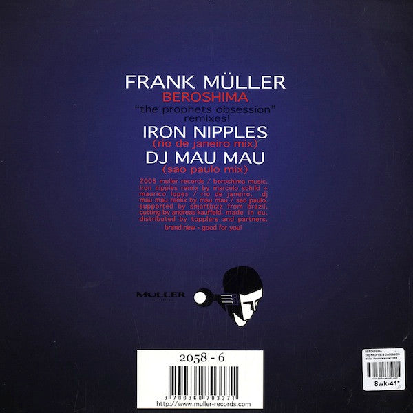 Frank Müller aka. Beroshima : The Prophets Obsession (Remixes) (12")