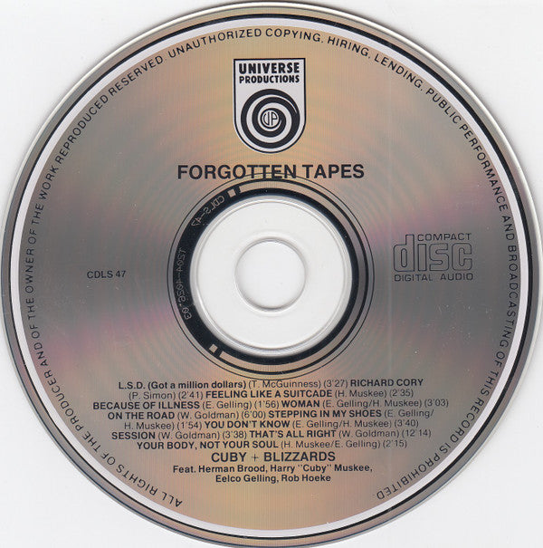Cuby + Blizzards : Forgotten Tapes (CD, Comp)