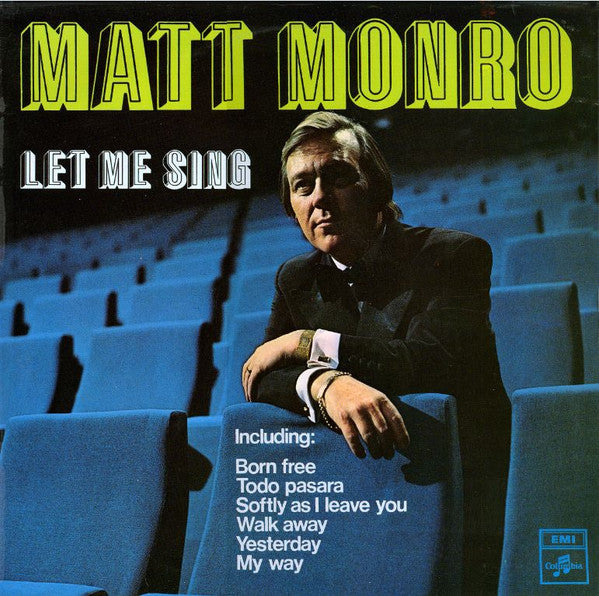 Matt Monro : Let Me Sing (LP, Comp)