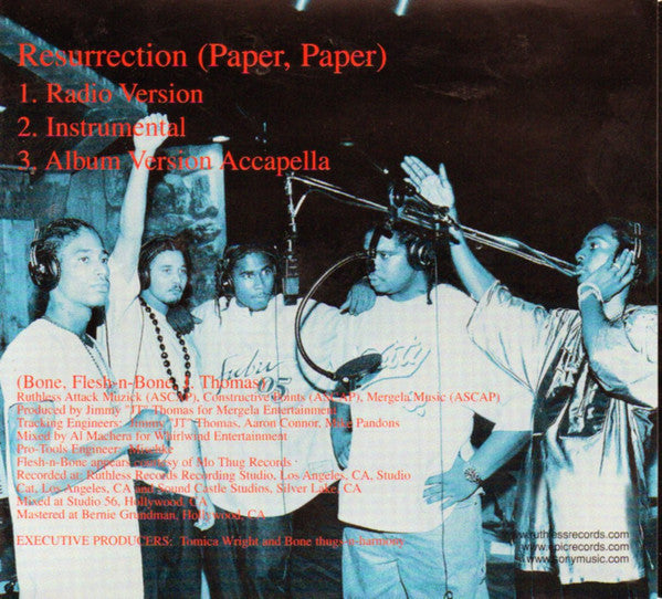 Bone Thugs-N-Harmony : Resurrection (Paper, Paper) (CD, Single)