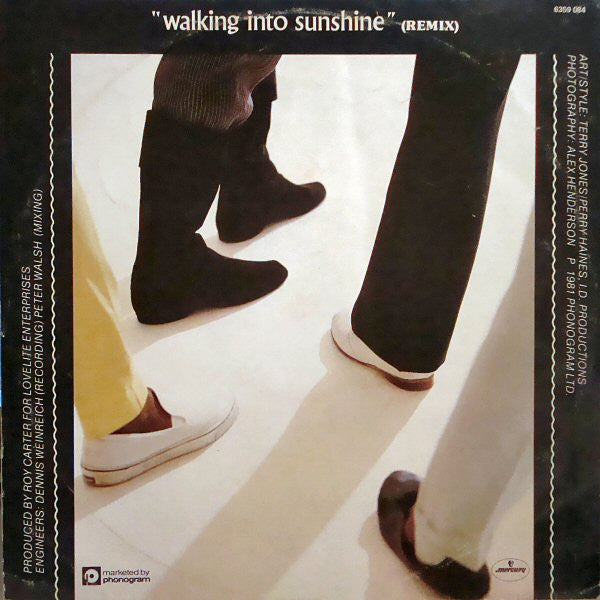 Central Line : Walking Into Sunshine (12", EP, Maxi)