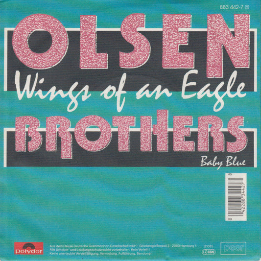 Olsen Brothers : Wings Of An Eagle (7", Single)