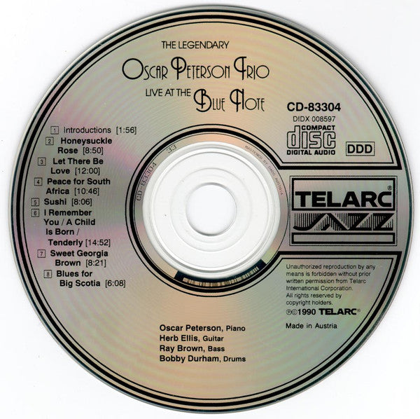 The Oscar Peterson Trio : Live At The Blue Note (CD, Album)