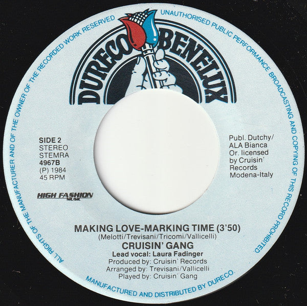 Cruisin' Gang : China Town (7")